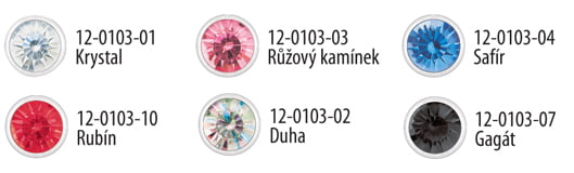 Propíchnutí ucha náušnicí (Praha) dle barev