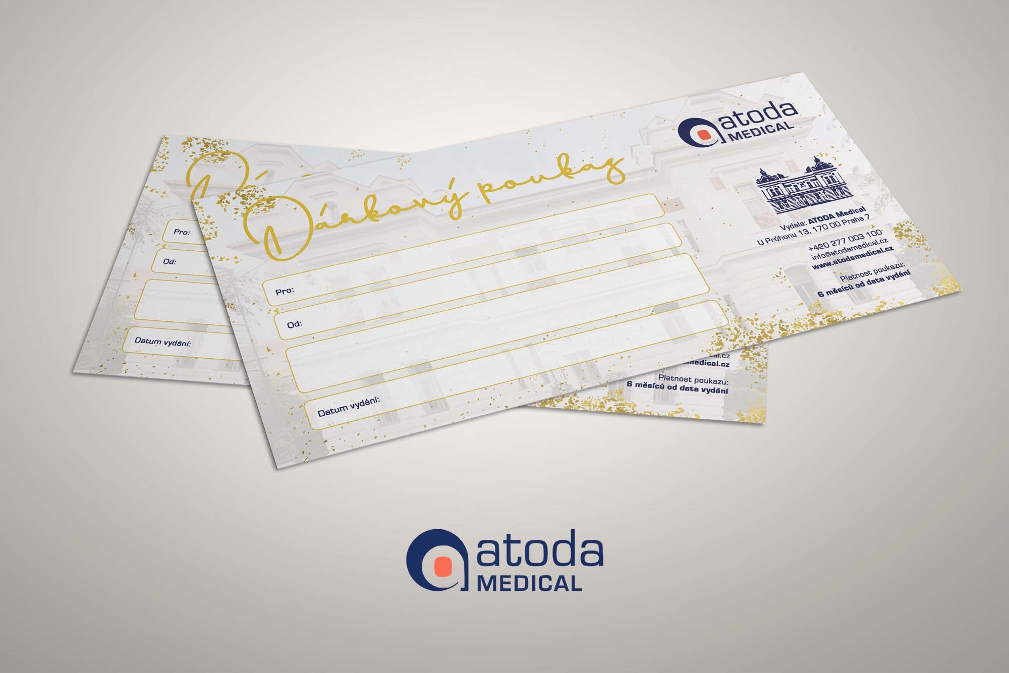 Dárkový voucher ATODA Medical - Darujte zdraví - Fotka